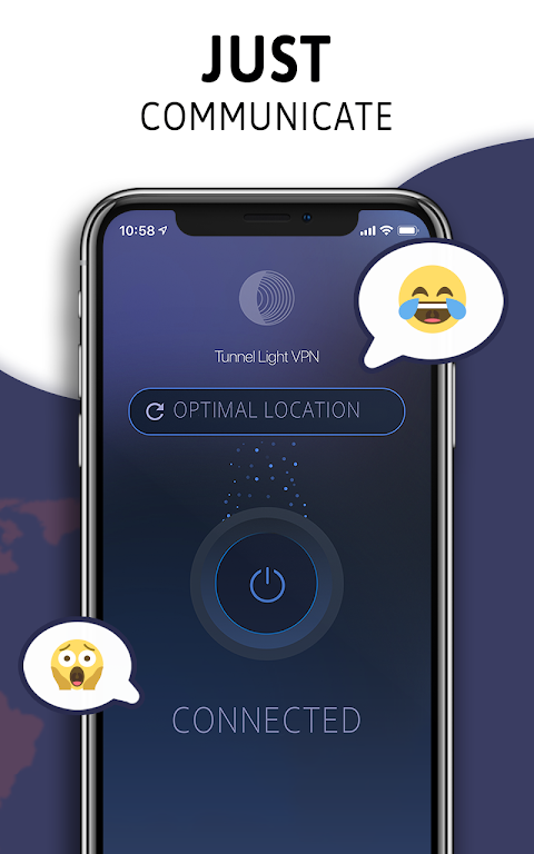 Tunnel Light - Free VPN 360 Proxy & Hotspot Master Screenshot3