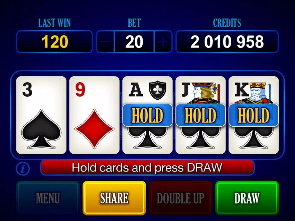 HiLo Video Poker Screenshot3