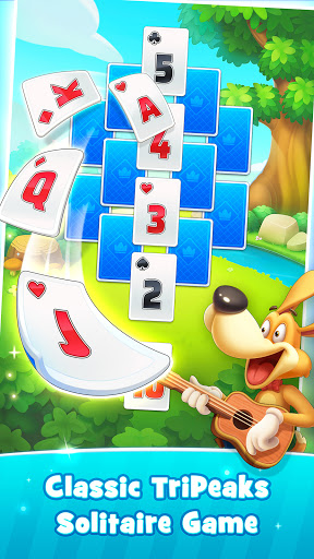 Solitaire TriPeaks HappyLand - Free Card Game Screenshot2