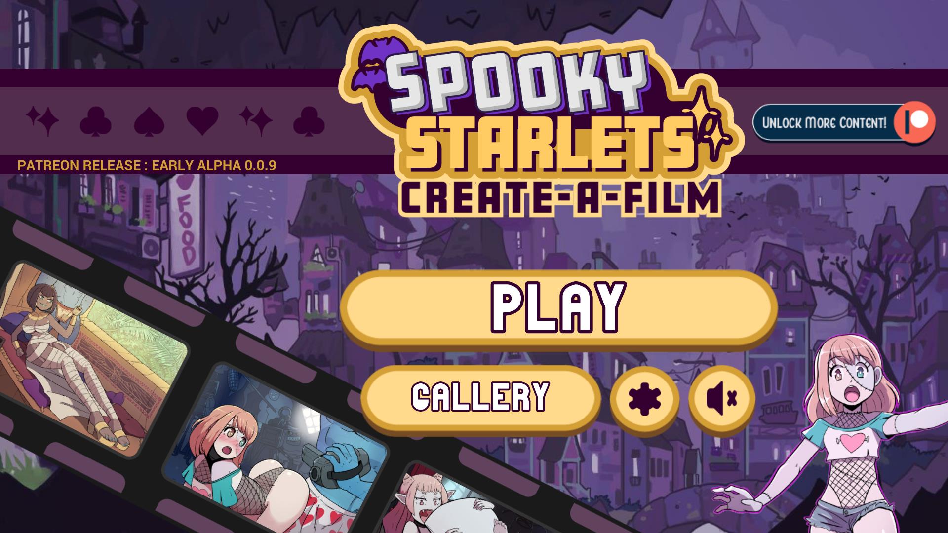 Spooky Starlets: Movie Maker Screenshot3