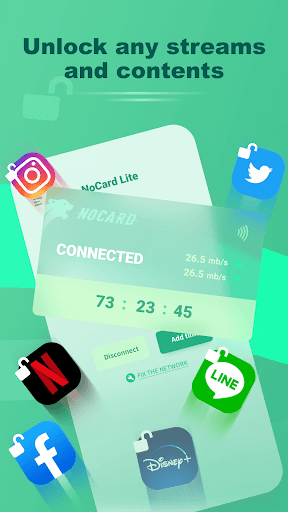 NoCard VPN Lite - VPN Proxy Screenshot3