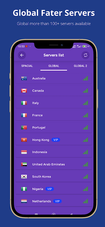 Quick Vpn - Fast secure proxy Screenshot1