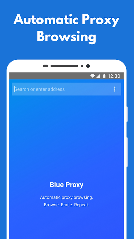 Blue Proxy Unblock Websites Free VPN Proxy Browser Screenshot2