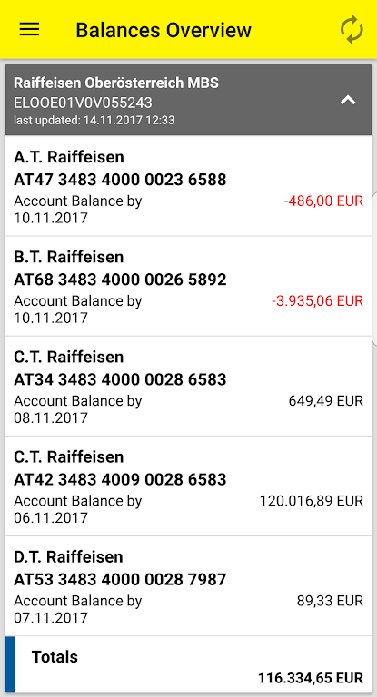 Raiffeisen Business Banking Screenshot2