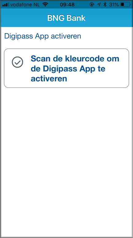 BNG Bank Digipass App Screenshot1