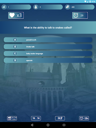 Harry : The Wizard Quiz Game Screenshot4