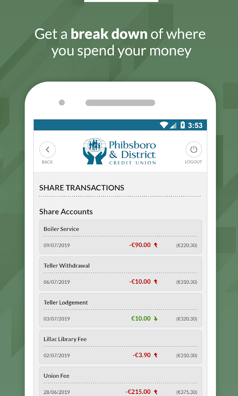 Phibsboro Credit Union Screenshot3