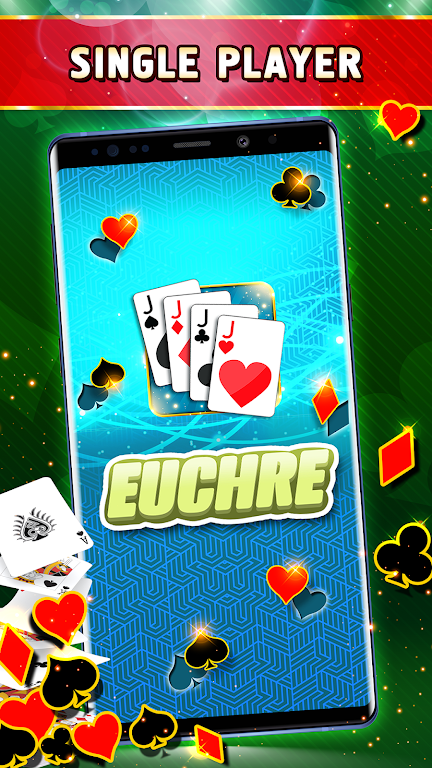 Euchre Offline - Single Player Screenshot1