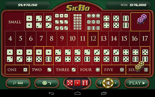 SicBo Casino Dice Game Screenshot2