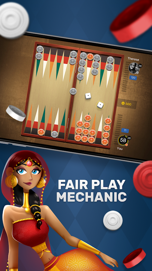 Free Backgammon Go: Best online dice & board games Screenshot2