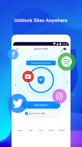 Secure VPN-Fast, Secure, Free Unlimited Proxy Screenshot2