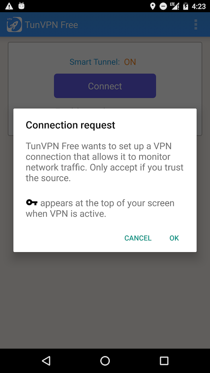 TunVPN Free VPN Screenshot2