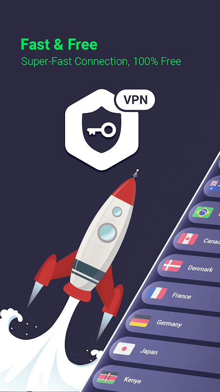 Secure VPN - Fast VPN , Free VPN Screenshot3