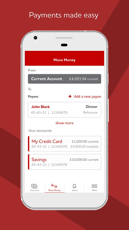 Clydesdale Bank Mobile Banking Screenshot3