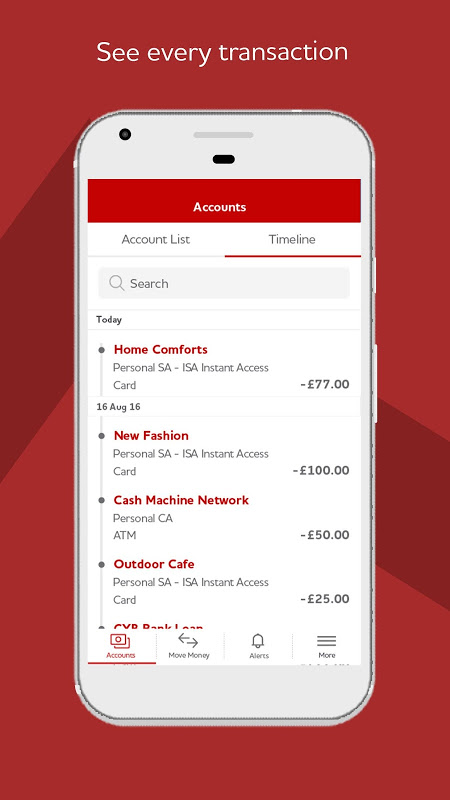 Clydesdale Bank Mobile Banking Screenshot1