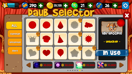 Bingo Abradoodle - Free Bingo Game Screenshot1