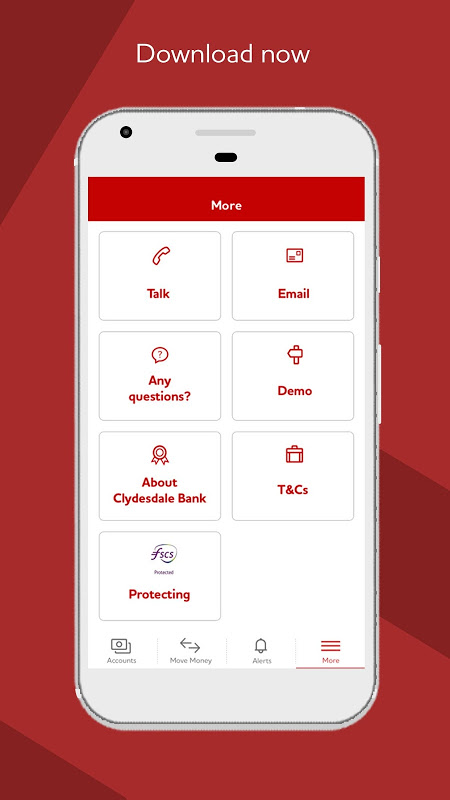 Clydesdale Bank Mobile Banking Screenshot4