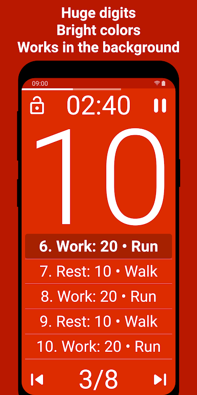 Tabata Timer Screenshot2