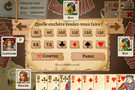 Belote Pirates Screenshot3