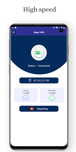 Shark VPN - Fast VPN, Cache Cleaner, Battery Saver Screenshot1