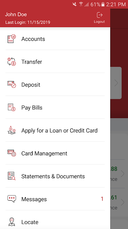 Mission Fed Mobile Banking Screenshot4