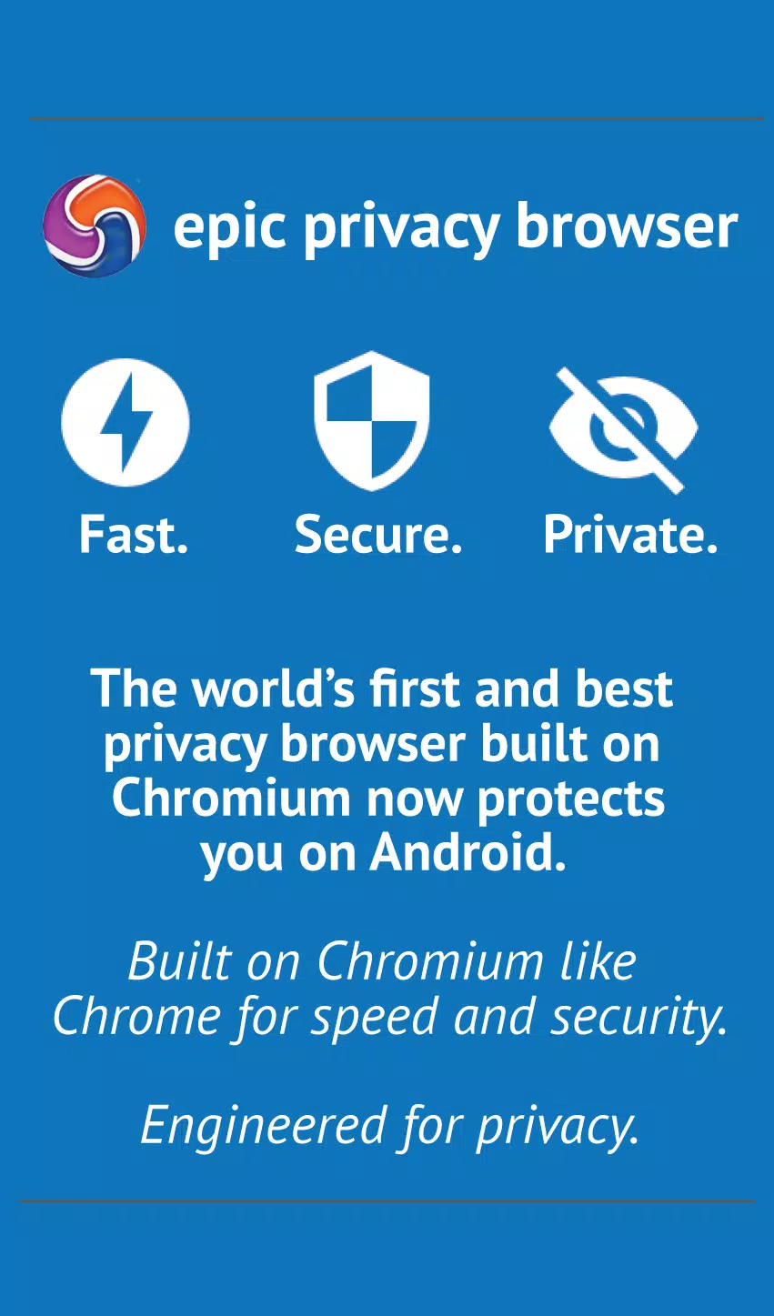 Epic Privacy Browser with AdBlock, Vault, Free VPN Screenshot3