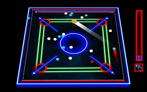 Laser Carrom: Real Carrom Pro Screenshot3