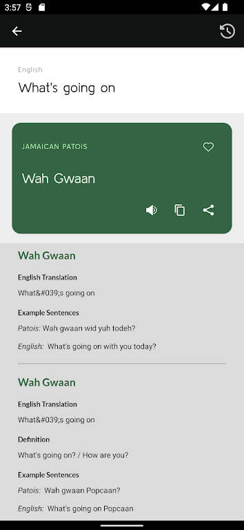 Jamaican Patwah Translator Screenshot3