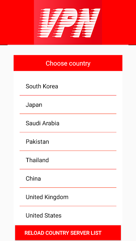 Red VPN - Unlimited Lifetime VPN Screenshot4