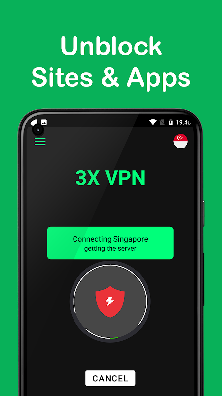 3X VPN Proxy - VPN Master, Unlimited VPN Private Screenshot1