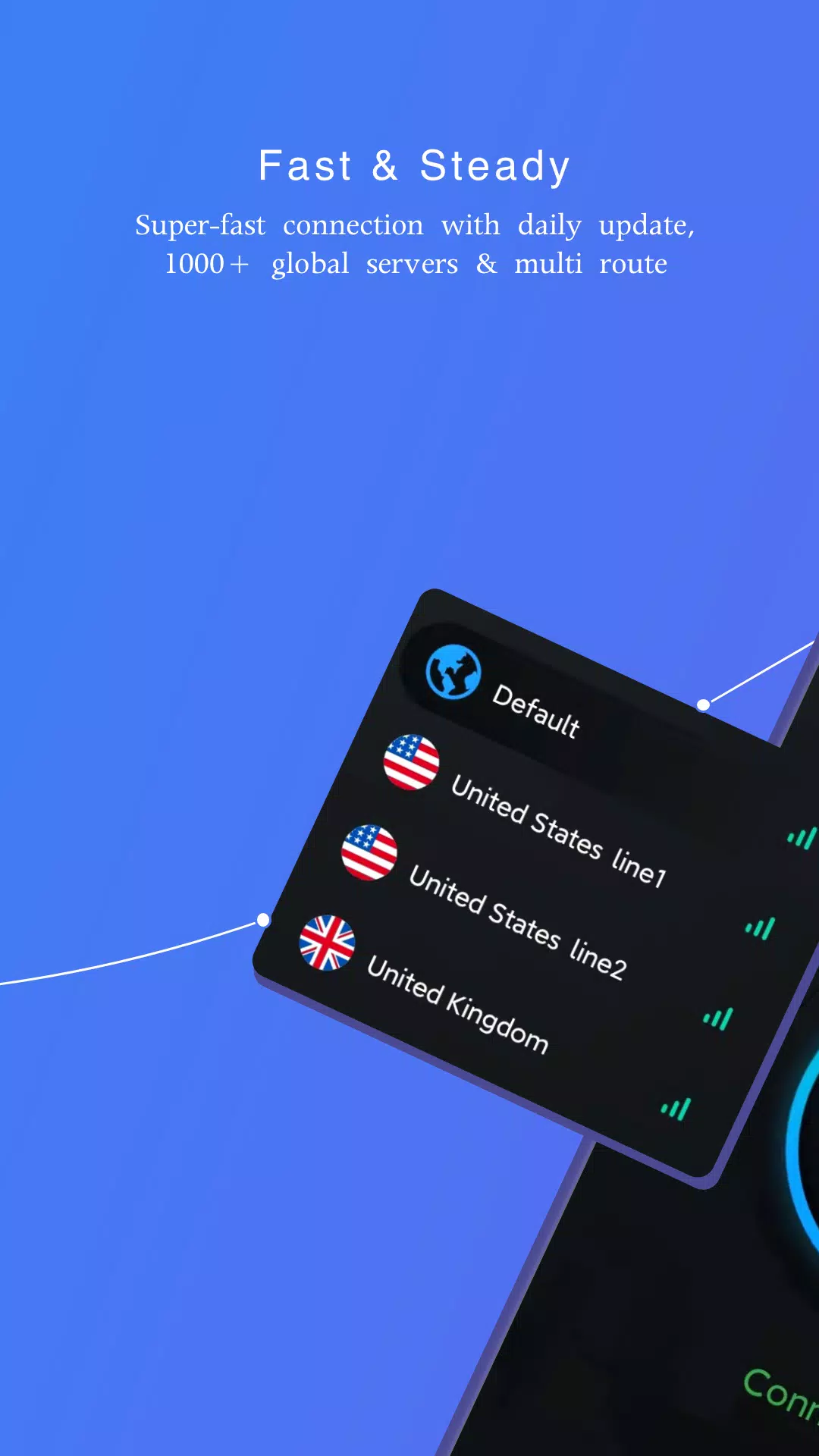 Super Fast VPN - Secure, Unlimited Free VPN Master Screenshot1