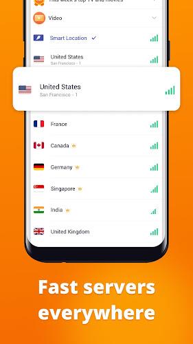 Turbo VPN Lite- Free VPN Proxy Server & Fast VPN Screenshot5