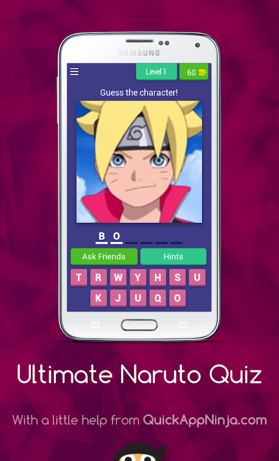 Ultimate Naruto Quiz 2018 Screenshot1