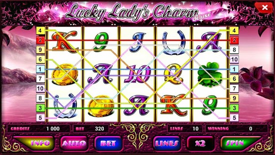 Lucky Lady Charm Deluxe slot Screenshot1