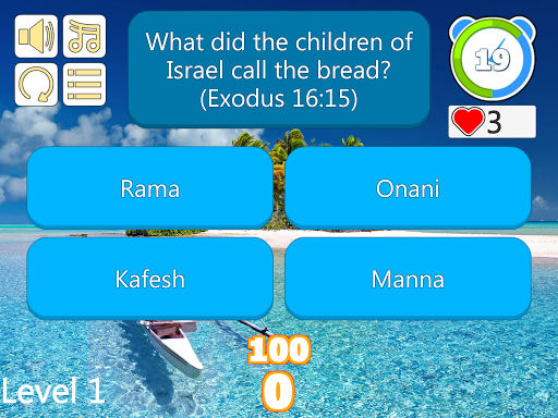 Bible Trivia Quiz Free Screenshot1