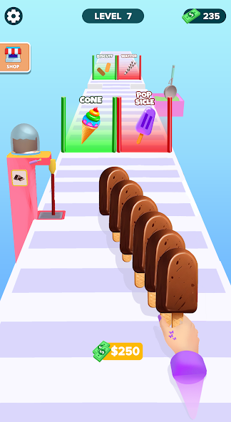 Ice Cream Stack Runner Games Mod Screenshot3