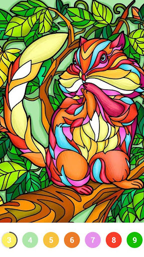 Color.Fun - Color by Number Paint Coloring Book Screenshot2