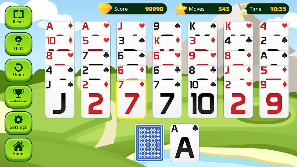 Golf Solitaire Screenshot2