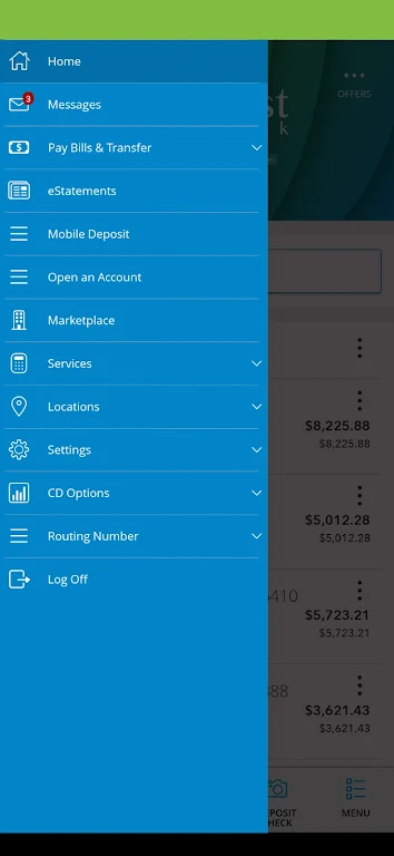 SouthEast Bank Mobile Banking Screenshot2