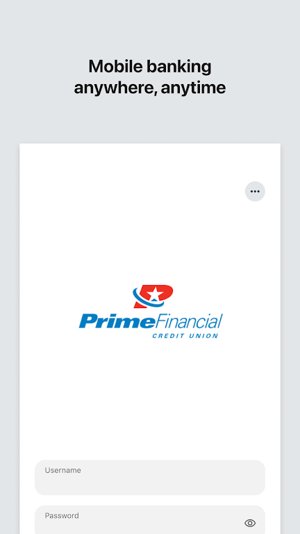 Prime Financial Credit Union Screenshot1