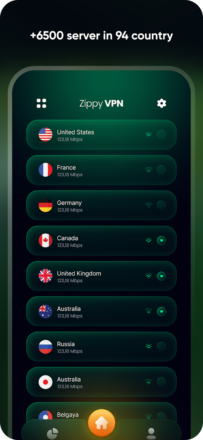 Deka Free VPN - High Speed, Ultra Secure VPN-Proxy Screenshot3