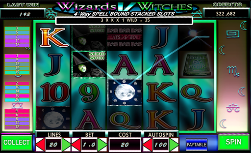 Wizards V Witches video slots Screenshot4