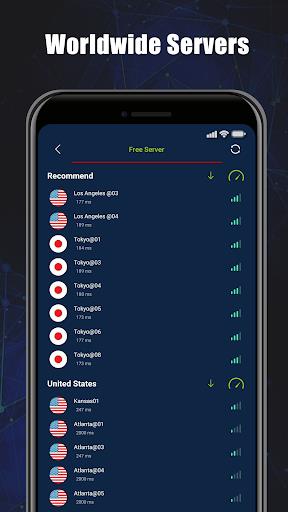 Free VPN SecVPN: Fast Unlimited Secure Proxy Screenshot2