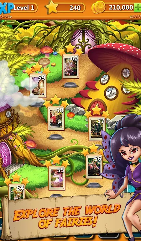 Solitaire Quest:  Elven Wonderland Story Screenshot4