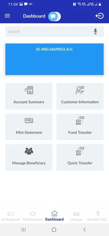 SARASPUR BANK MOBILE BANKING Screenshot3