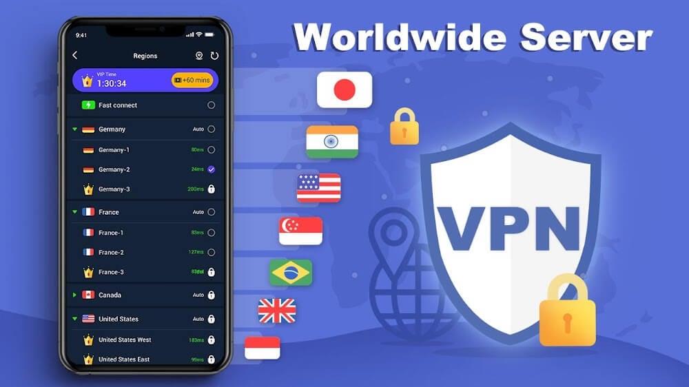 Free Melon VPN Pro - Unlimited Ultra Fast Proxy Screenshot4