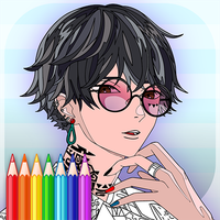 Kawaii Anime Boys Coloring Book APK