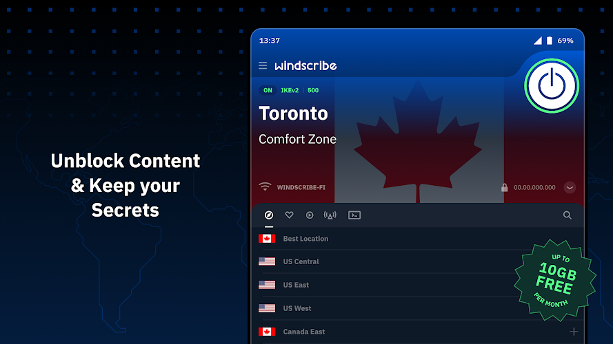 Windscribe VPN Screenshot11
