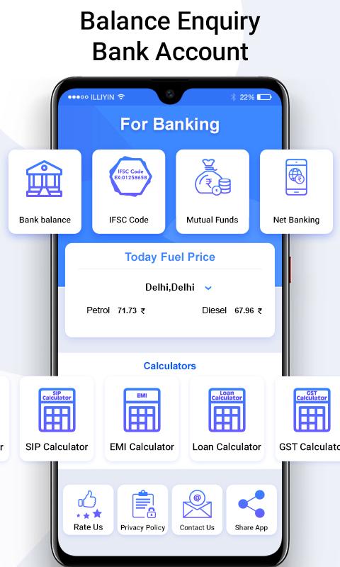 Balance Enquiry Bank Account Screenshot4