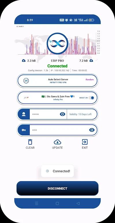 Infinity Pro Vpn Screenshot1